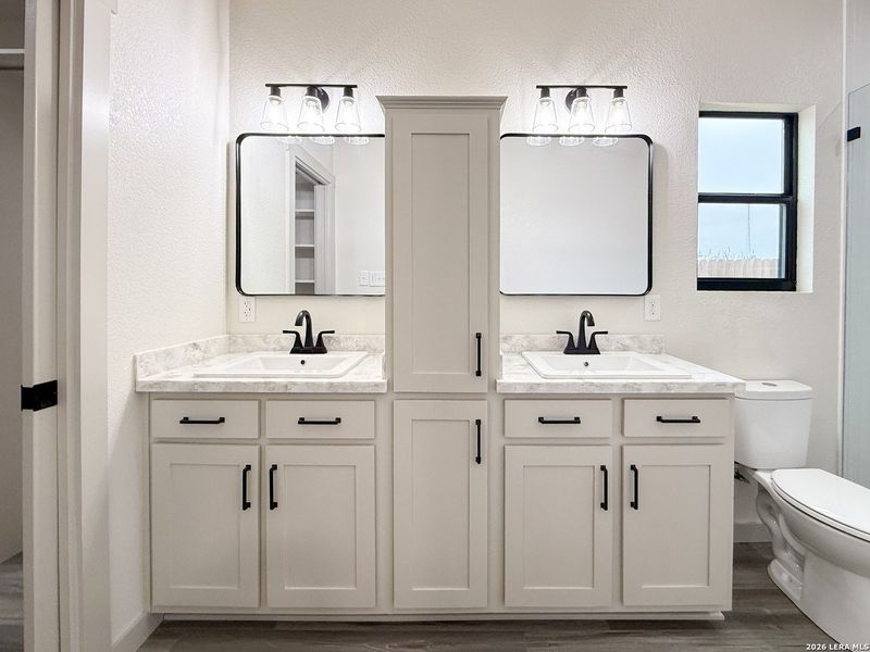 Furnished interior view inside a new home in , Devine (Image 5).