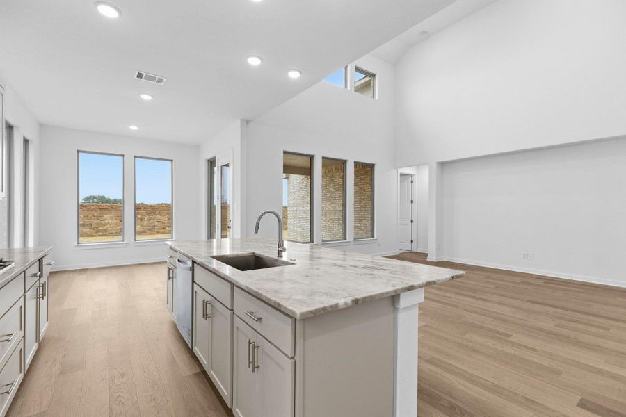 Open Concept Kitchen