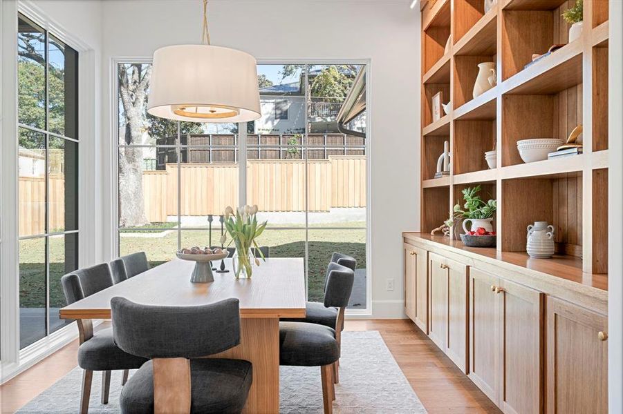 Furnished interior view inside a new home in , Dallas (Image 5).