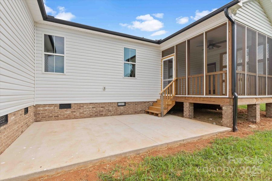 Front exterior of a new home in , Cleveland, NC, highlighting curb appeal (Image 22).
