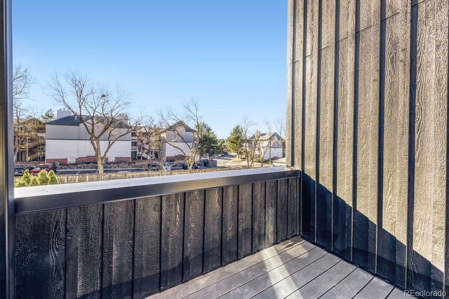 Exterior details and patio area of a home in , Westminster (Image 3).