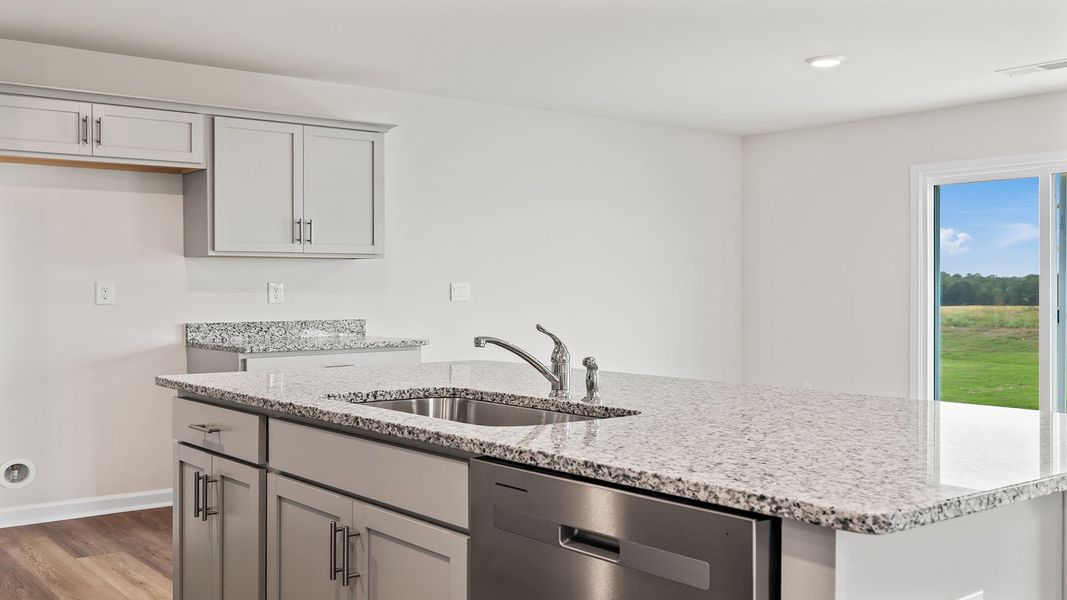 Close-up of interior finishes inside a home in Cloverdale Hills, Piedmont (Image 10).