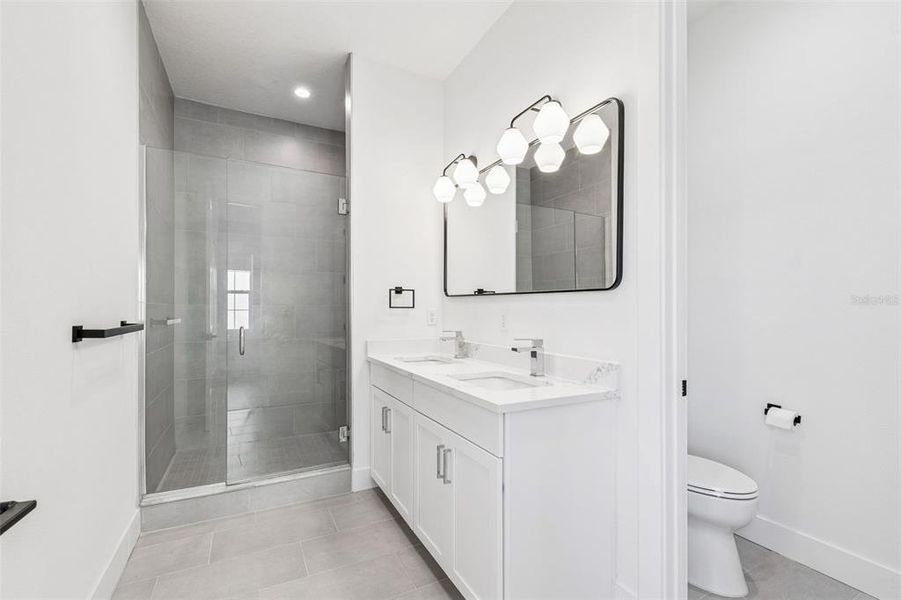 Furnished interior view inside a new home in , St. Petersburg (Image 19).