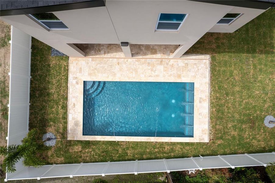 Exterior details and patio area of a home in , Tampa (Image 46).