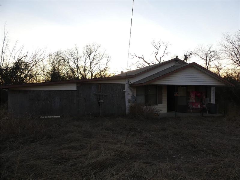 In-progress construction of a new home in , Forestburg, TX (Image 3).