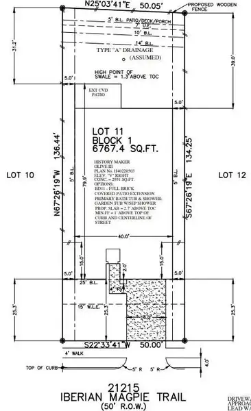 2D floor plan layout of this home in Sorella 50s, Tomball, TX (Image 3). 2D floor plan layout of this home in Sorella 50s, Tomball, TX (Image 3).