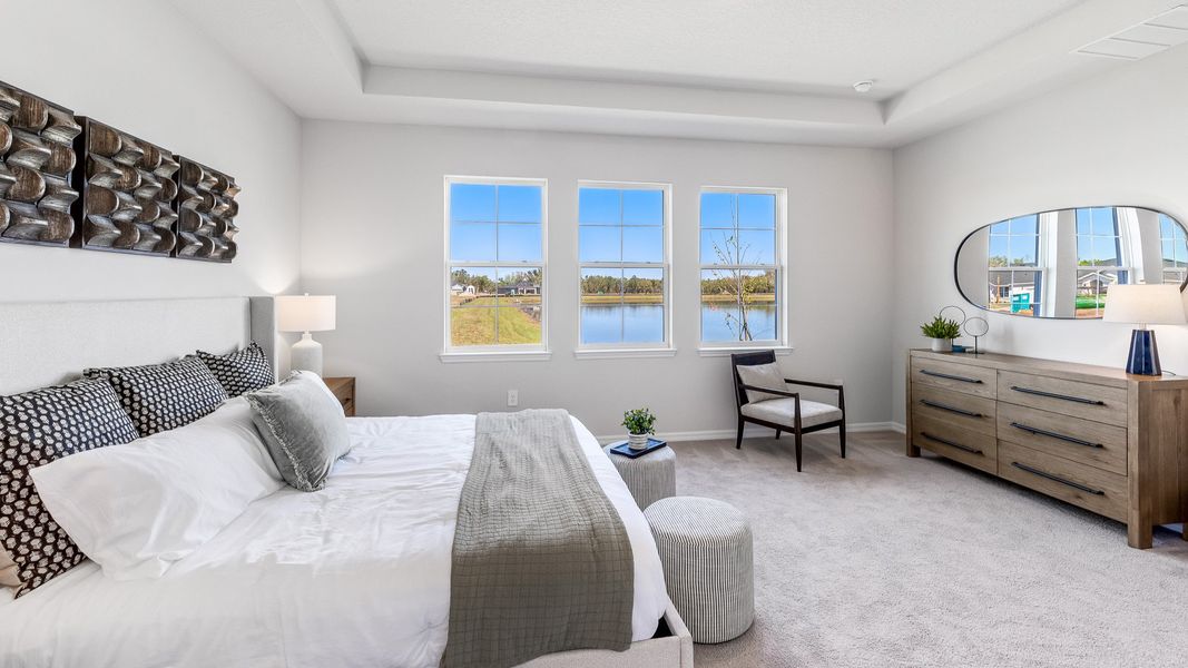 Representative furnished interior of a home built from the Camden by D.R. Horton in Solera at Lakewood Ranch, Lakewood Ranch (Image 14).