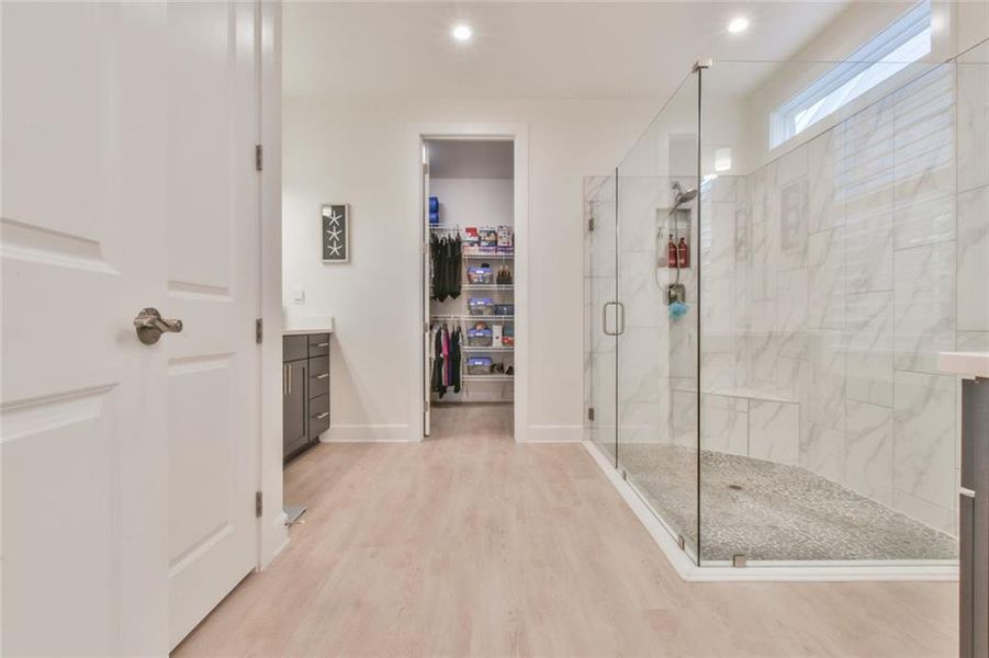 Furnished interior view inside a new home in , Hoschton (Image 31).