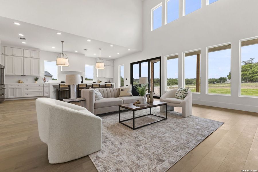 Furnished interior view inside a new home in , Bulverde (Image 40).