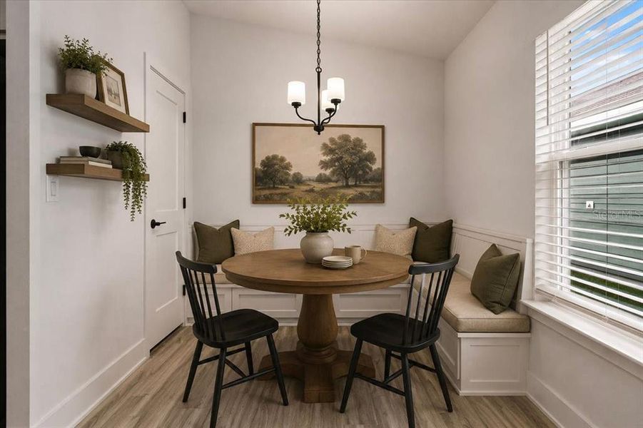 Furnished interior view inside a new home in Country Way South, Newberry (Image 10).