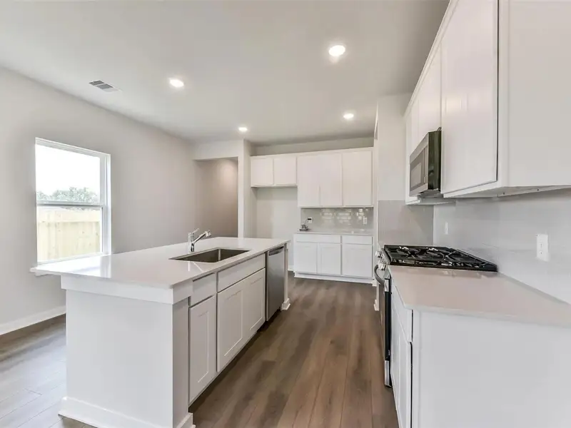 Furnished interior view inside a new home in The Villages at WestPointe, Dayton (Image 8). Furnished interior view inside a new home in The Villages at WestPointe, Dayton (Image 8).