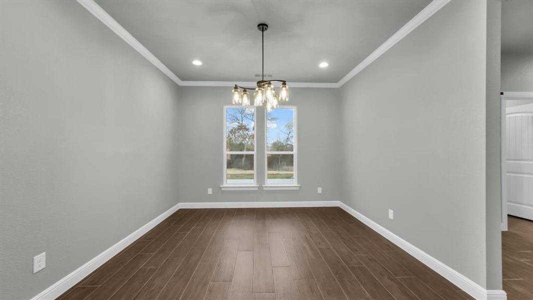 Spacious, unfurnished interior of a new home in Monarch Manor, Poolville (Image 25).