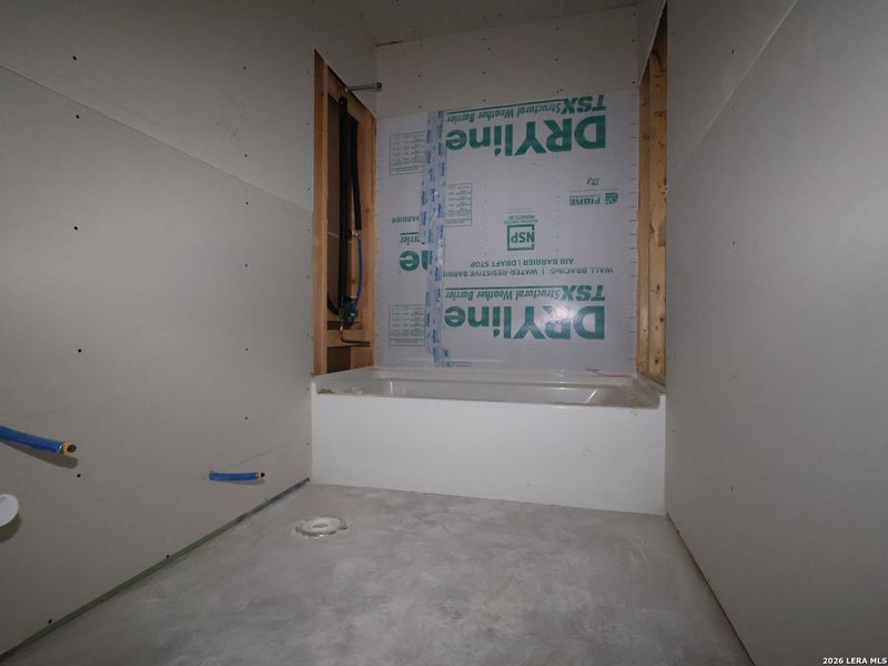 In-progress construction of a new home in Winding Brook, San Antonio, TX (Image 25).