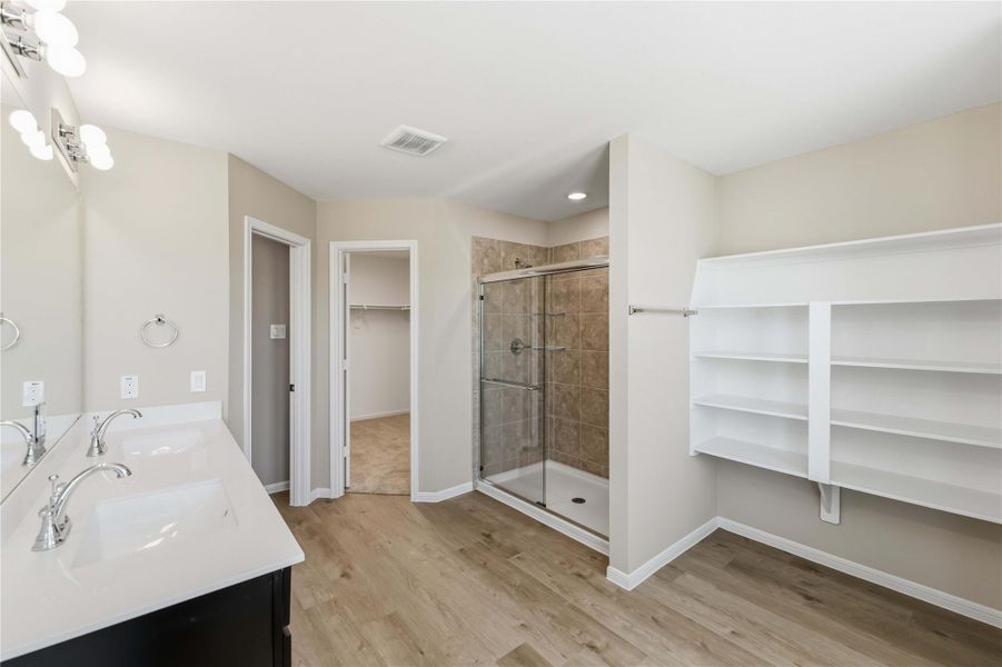 Furnished interior view inside a new home in , Houston (Image 10).