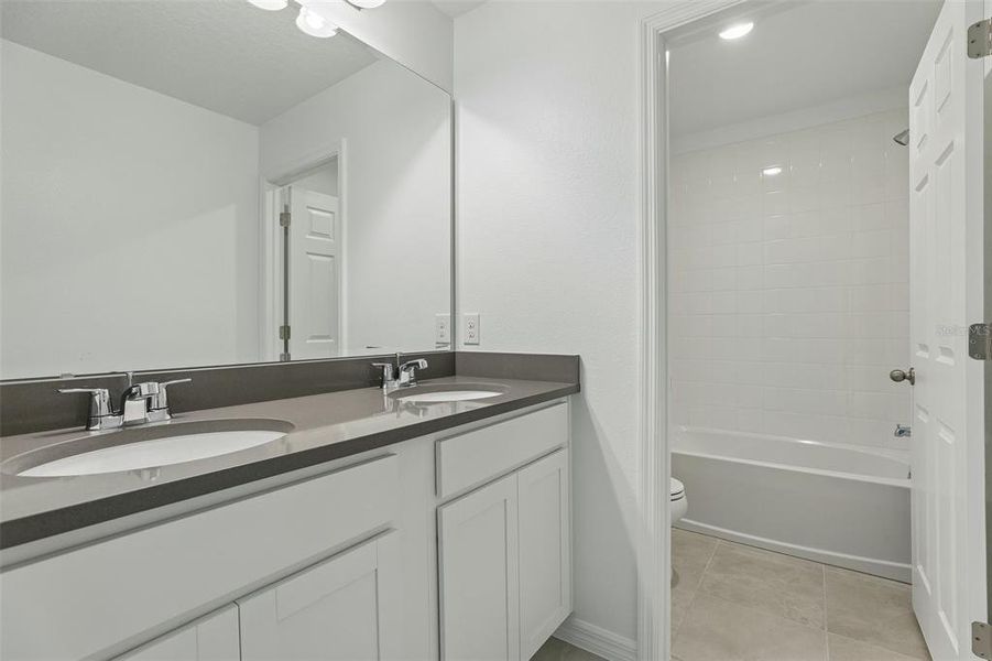 Furnished interior view inside a new home in Preservation Pointe, Davenport (Image 4).