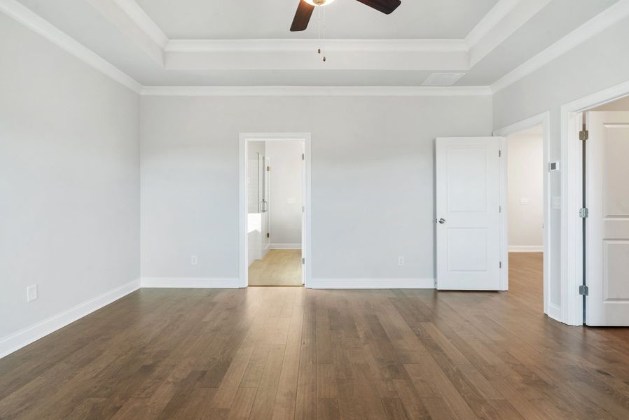 Representative unfurnished interior of a home built from the The Camilla by The Providence Group in Aberdeen, Hoschton (Image 28).