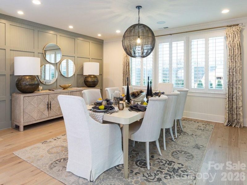 Furnished interior view inside a new home in , Davidson (Image 25).