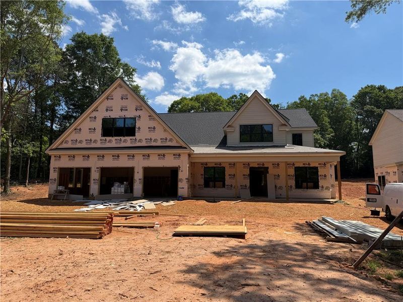 In-progress construction of a new home in , Buford, GA (Image 5). In-progress construction of a new home in , Buford, GA (Image 5).
