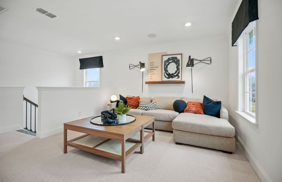 Furnished interior view inside a new home in Kinsdale, Lancaster (Image 102). Furnished interior view inside a new home in Kinsdale, Lancaster (Image 102).
