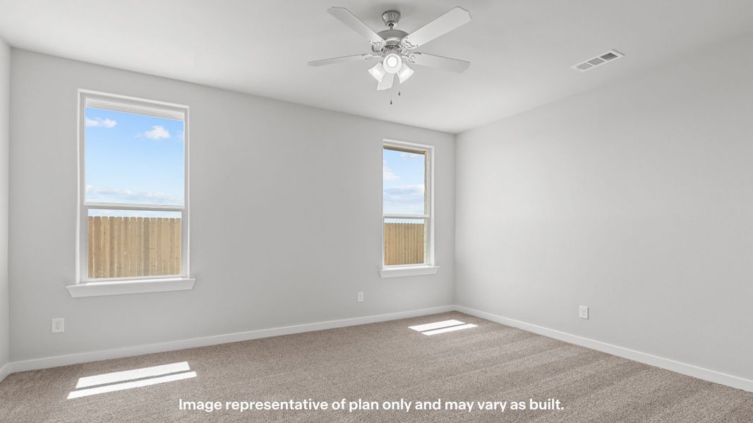 Spacious, unfurnished interior of a new home in Northwest Passage, Midland (Image 15). Spacious, unfurnished interior of a new home in Northwest Passage, Midland (Image 15).