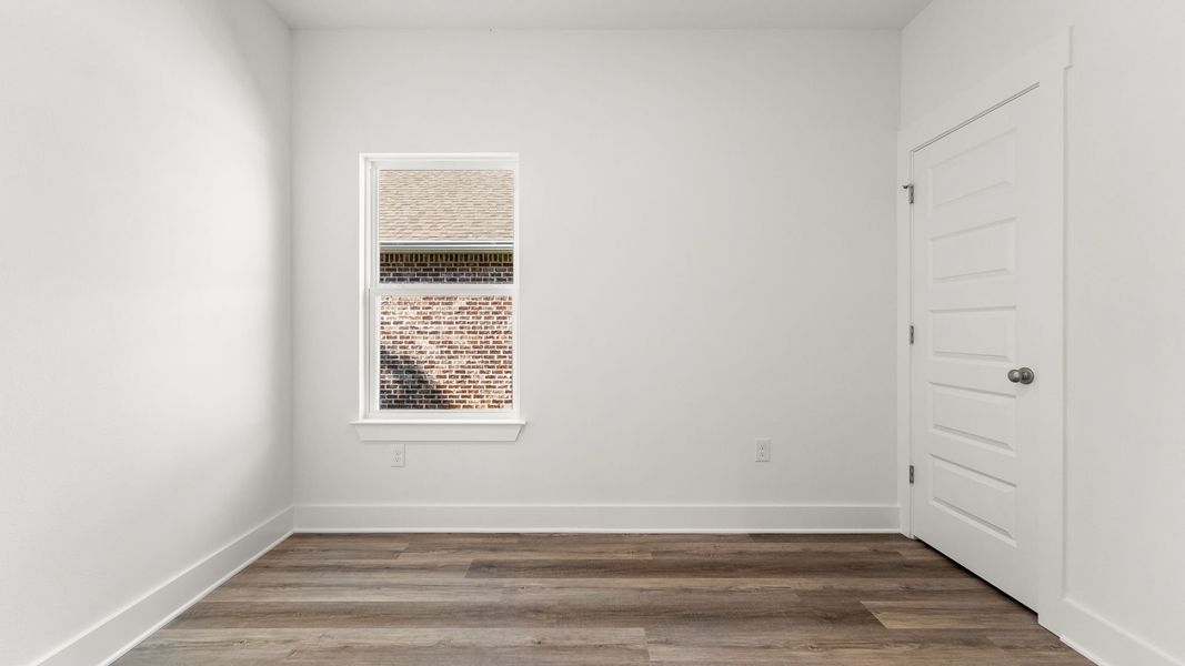 Representative unfurnished interior of a home built from the Kennedy by D.R. Horton in Holley Grove at Peach Creek, Santa Rosa Beach (Image 25). Representative unfurnished interior of a home built from the Kennedy by D.R. Horton in Holley Grove at Peach Creek, Santa Rosa Beach (Image 25).