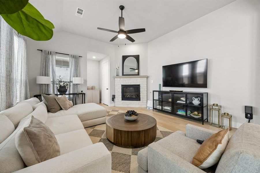 Furnished interior view inside a new home in , Celina (Image 6).