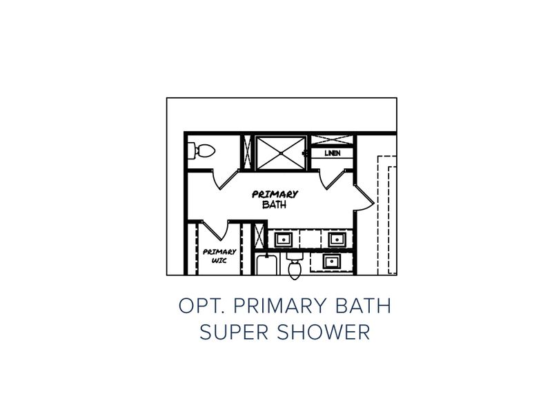 2D floor plan layout for the The Lakehurst by My Home Communities in Sutton’s Landing, Statham, GA (Image 5).