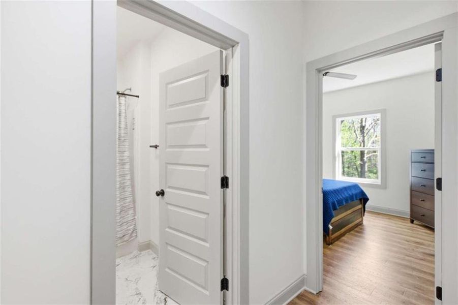 Furnished interior view inside a new home in , Clarkesville (Image 14).