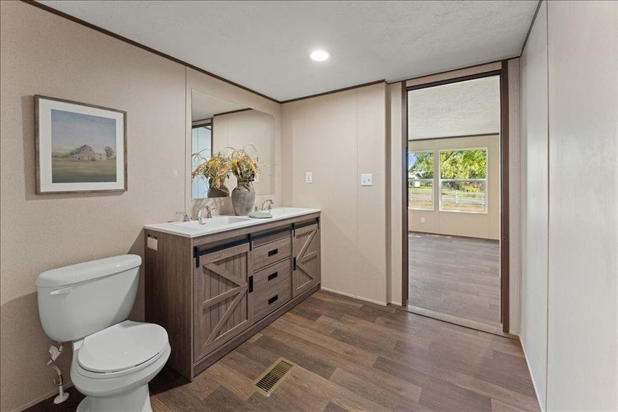 Furnished interior view inside a new home in , Sulphur Springs (Image 12). Furnished interior view inside a new home in , Sulphur Springs (Image 12).