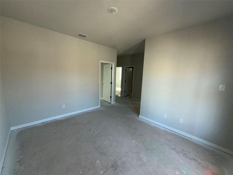 In-progress construction of a new home in Lariat, Liberty Hill, TX (Image 35).