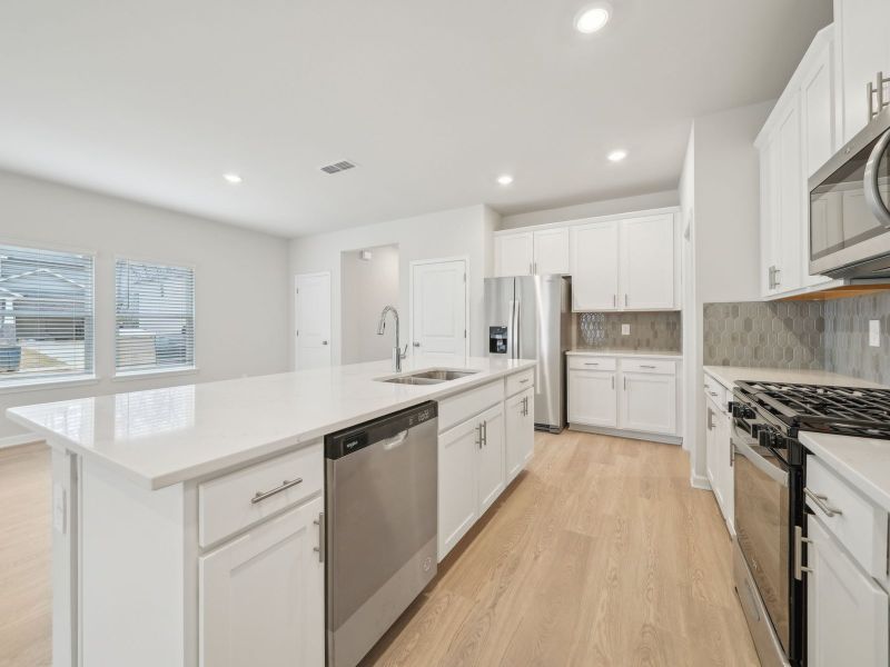 Furnished interior view inside a new home in Hemingway - Reserve Series, Cumming (Image 6).