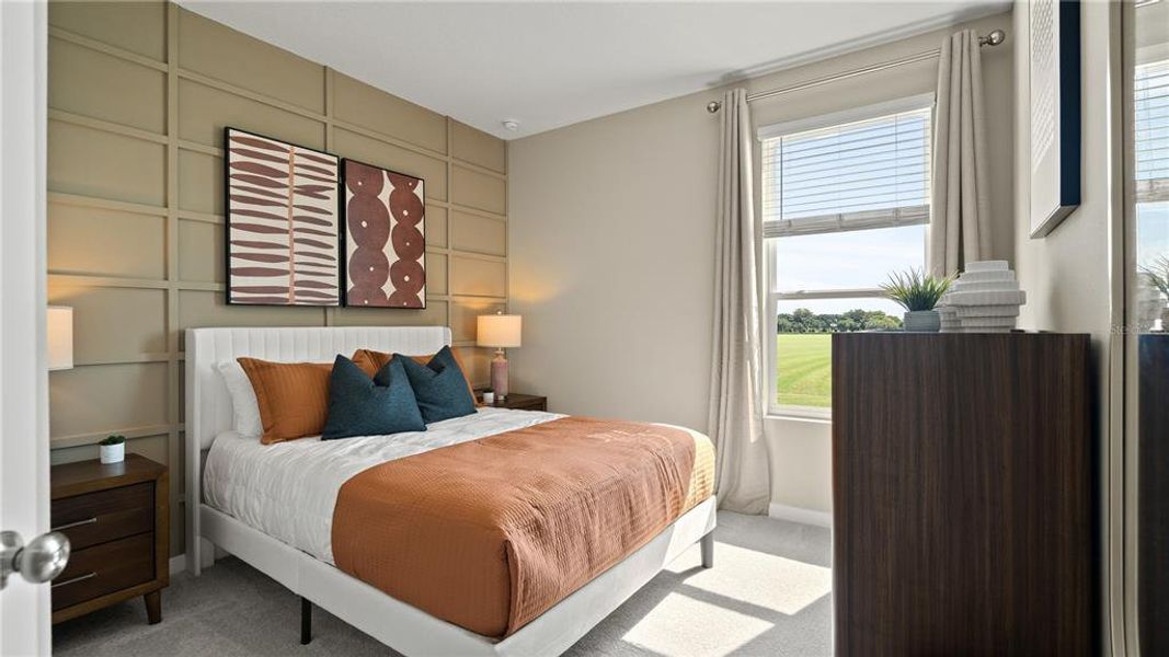 Furnished interior view inside a new home in , Clermont (Image 16).