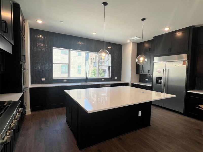 Furnished interior view inside a new home in The Grove, Austin (Image 19). Furnished interior view inside a new home in The Grove, Austin (Image 19).