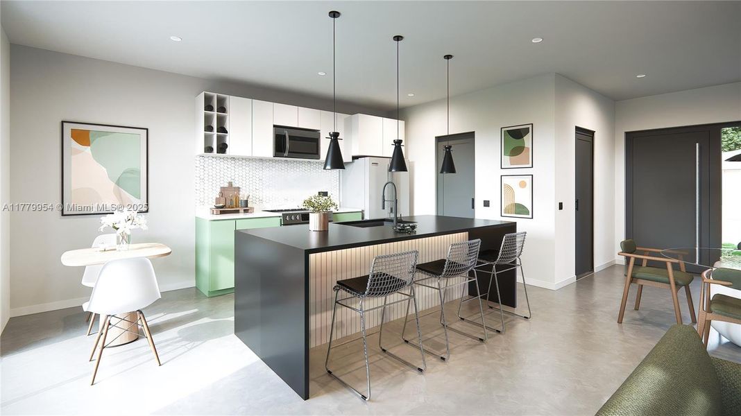 Furnished interior view inside a new home in , Port St. Lucie (Image 7).