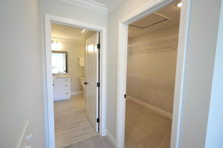 Furnished interior in a model home at The Abaco in Cleveland (Image 28).