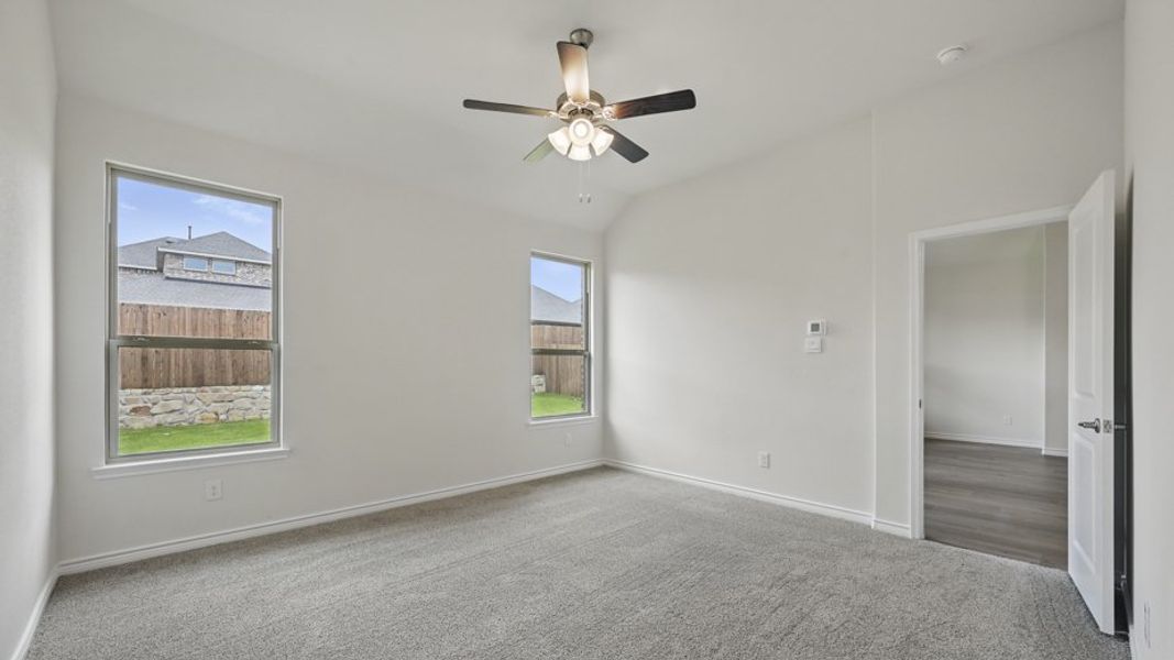 Representative unfurnished interior of a home built from the Vail by D.R. Horton in Lakewood Trails, Forney (Image 12). Representative unfurnished interior of a home built from the Vail by D.R. Horton in Lakewood Trails, Forney (Image 12).
