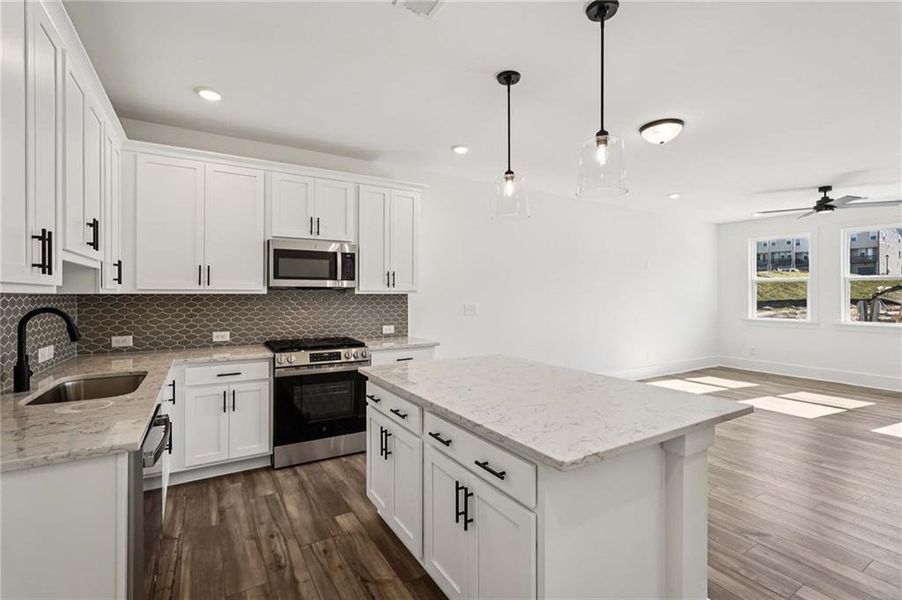 Furnished interior view inside a new home in Park Vue, Atlanta (Image 35).