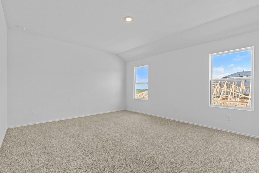 Spacious, unfurnished interior of a new home in Wayside, Uhland (Image 32). Spacious, unfurnished interior of a new home in Wayside, Uhland (Image 32).