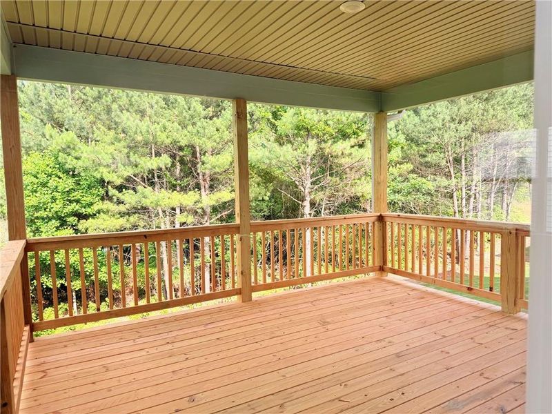 Exterior details and patio area of a home in Magnolia Villas, Cornelia (Image 4).