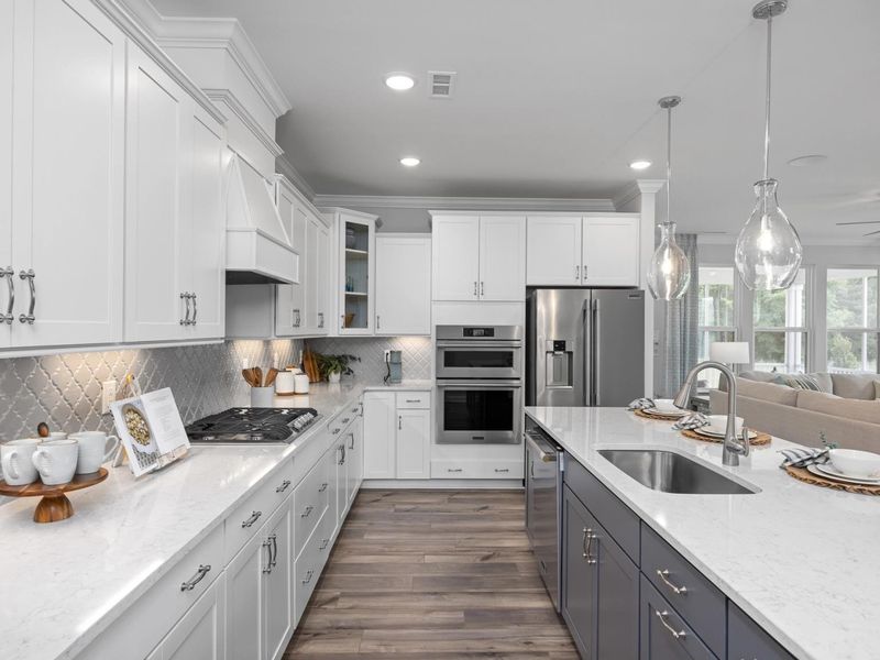 Representative furnished interior of a home built from the The Magnolia A by Davidson Homes LLC in Wendell Ridge, Wendell (Image 19).