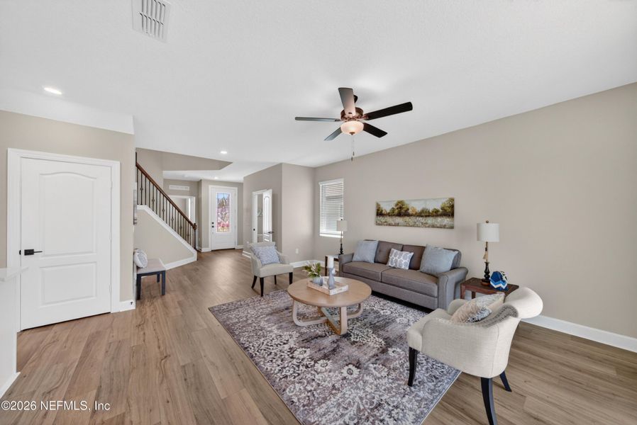 Furnished interior view inside a new home in , Middleburg (Image 12).