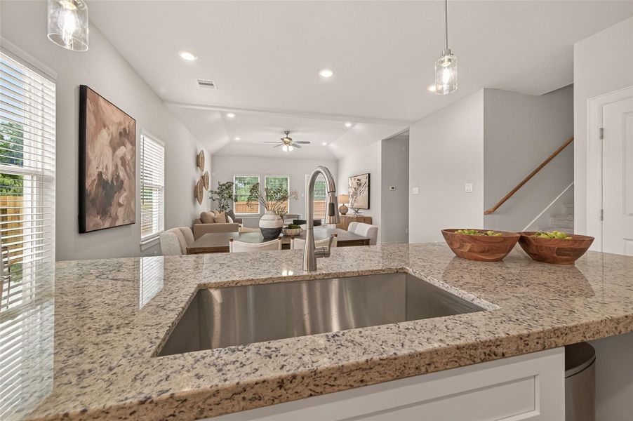 Furnished interior view inside a new home in , Splendora (Image 17). Furnished interior view inside a new home in , Splendora (Image 17).