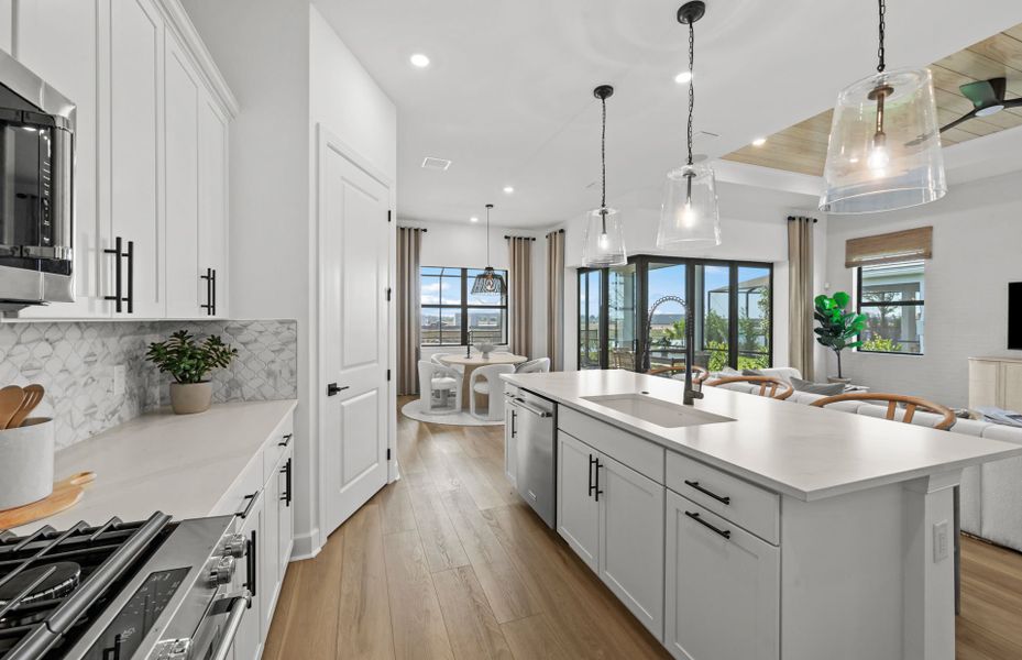 Spacious kitchens perfect for active adult living Spacious kitchens perfect for active adult living