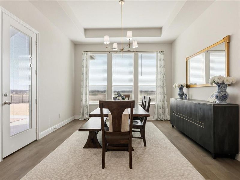 Furnished interior view inside a new home in , New Fairview (Image 26).