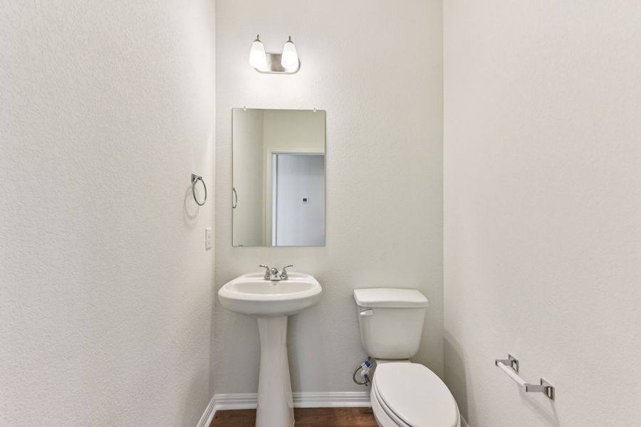 Furnished interior view inside a new home in Crosswinds, Kyle (Image 7). Furnished interior view inside a new home in Crosswinds, Kyle (Image 7).