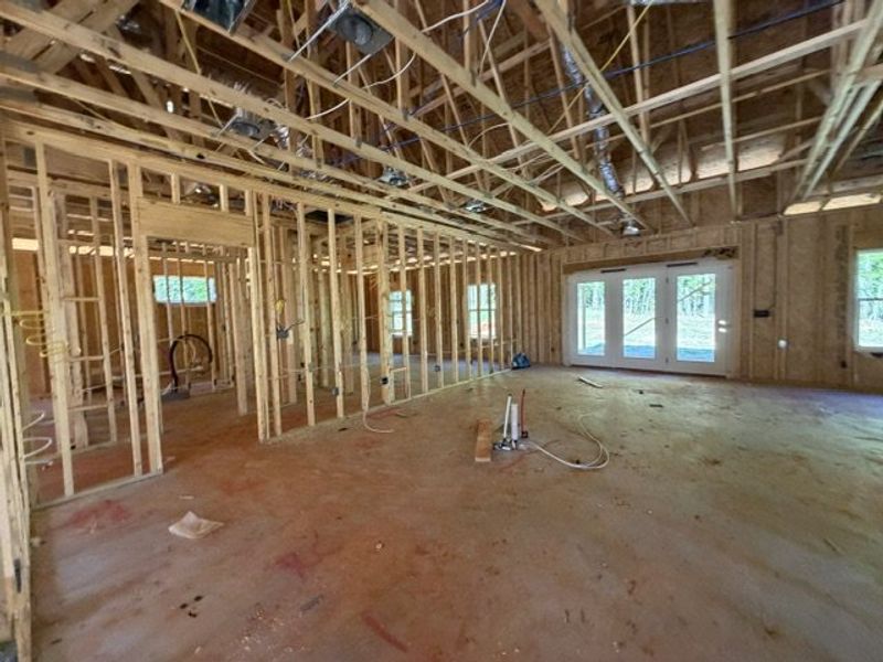 In-progress construction of a new home in Lakefield, Palmetto, GA (Image 7). In-progress construction of a new home in Lakefield, Palmetto, GA (Image 7).