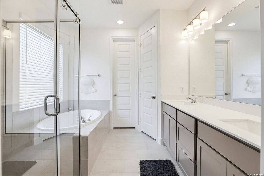 Furnished interior view inside a new home in Kallison Ranch, San Antonio (Image 11).