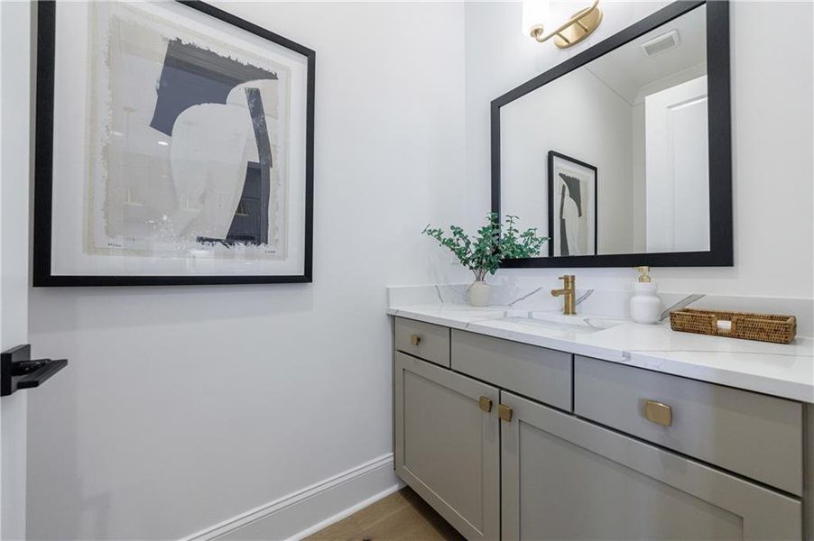 Furnished interior view inside a new home in , Alpharetta (Image 19).