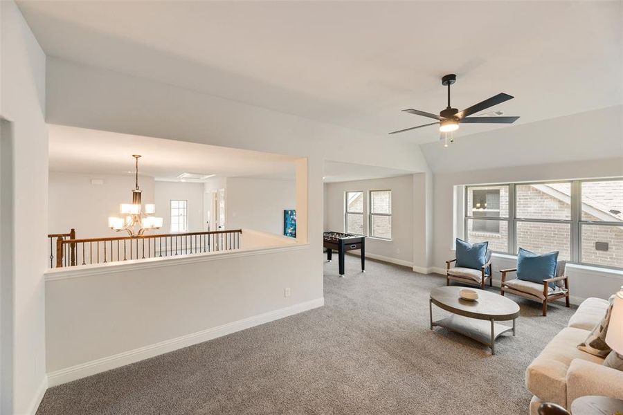 Furnished interior view inside a new home in , Royse City (Image 16). Furnished interior view inside a new home in , Royse City (Image 16).