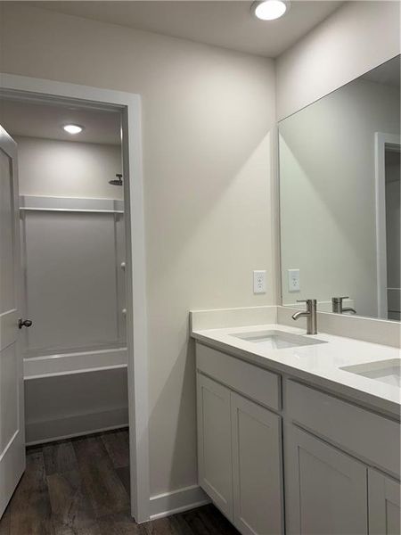 Furnished interior view inside a new home in Southern Hills, McDonough (Image 12).
